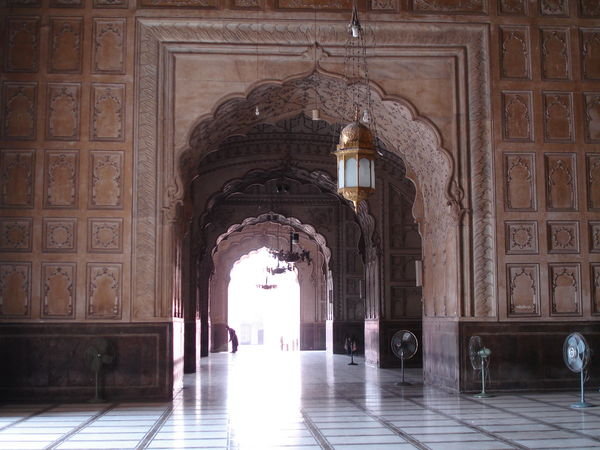 Badshahi Mosque Corridors