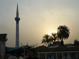 Minaret at sunset