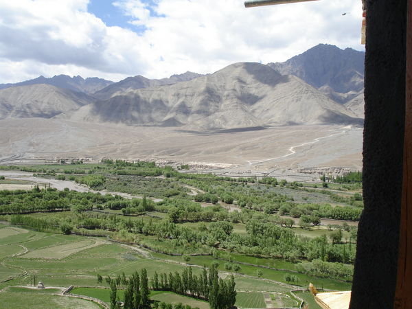 View from Spituk Gompa