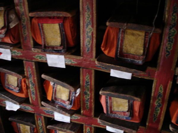 Old Manuscripts in Monastery