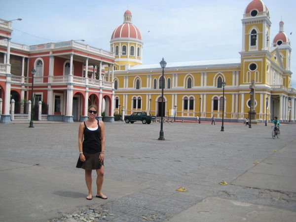 The colonial city of Granada