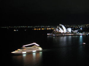View from the harbour bridge