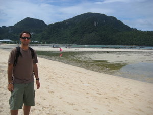 THe beach of Koh Phi Phi