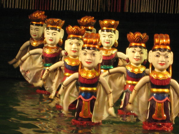 the water puppets