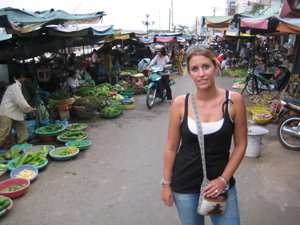 Exploring the local markets...