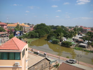 Welcome to Cambodia - View from our hotel...