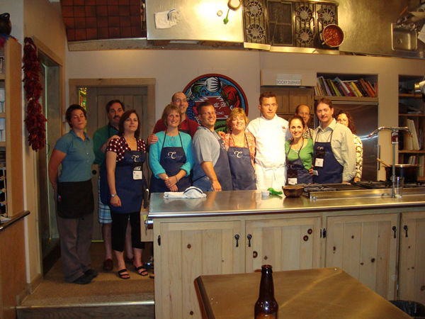 The group with Chef Rocky