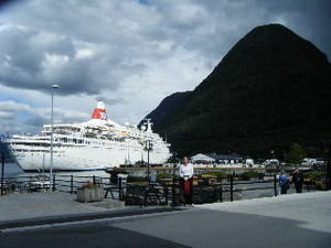 In dock in Andalsnes