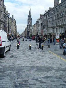 Typical Edinburgh street