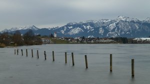 The Hopfensee and the Little Town of Hopfen 