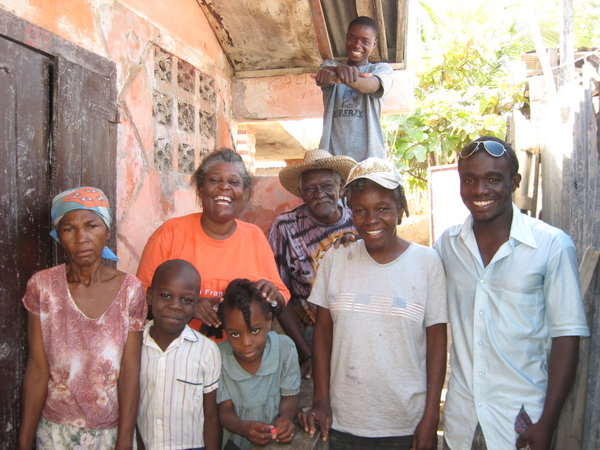 Happy Haitian Family