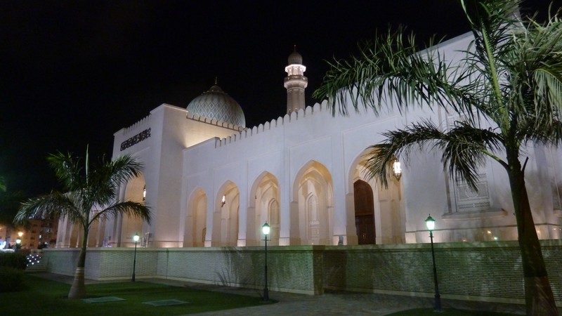 Mosque At Night