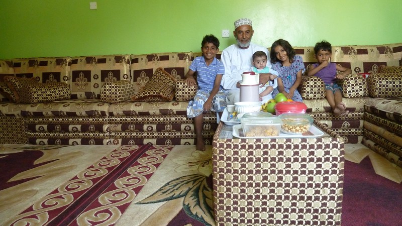 An afternoon spent with a traditional Omani family