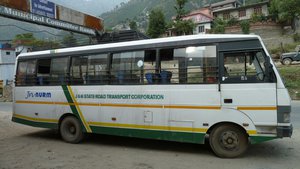 My bus from Srinagar to Jammu