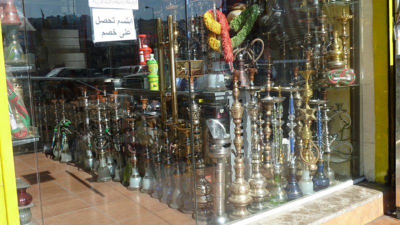 Hookah Shops are Very Common in Amman