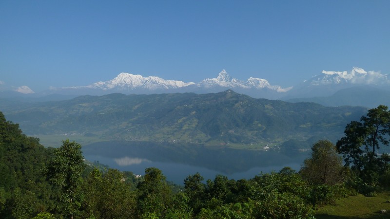 Pokhara is known for its beauty - can you see why?