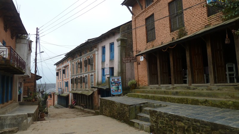 The quiet town of Bandipur