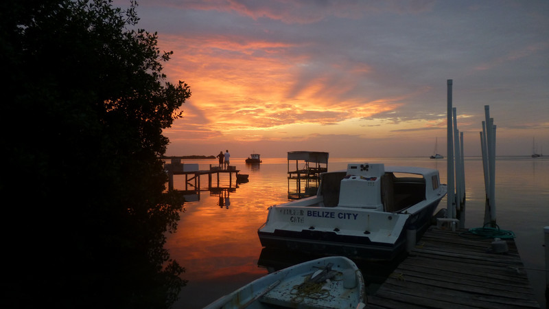 Belize sunset