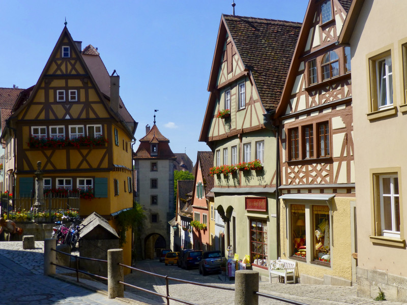 The Medieval Town of Rothenburg ob der Tauber, Germany