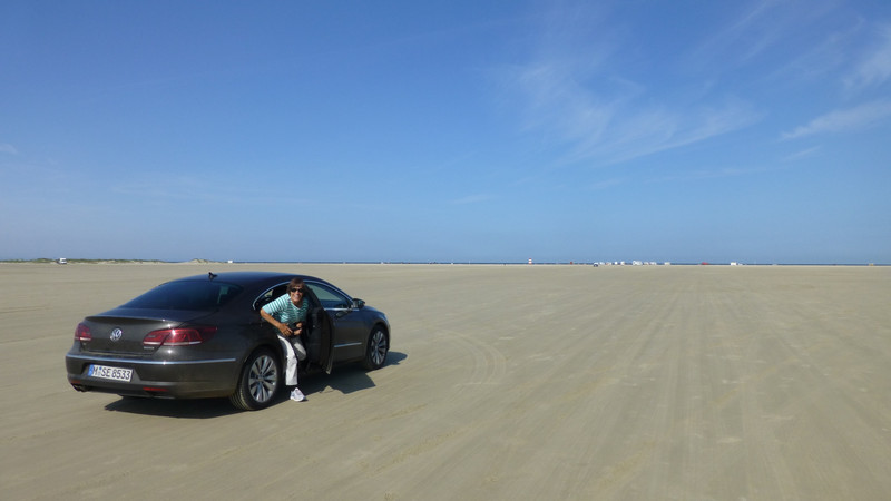 Driving on the Beach is Possible in Denmark