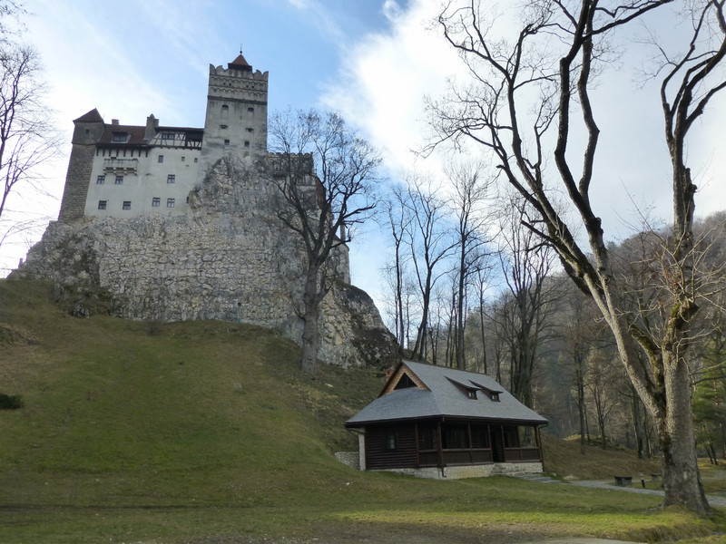 The Bran Castle from the other side