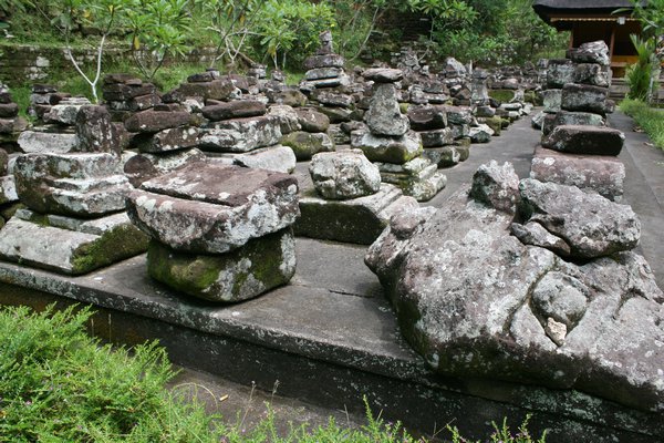 the remains of another temple