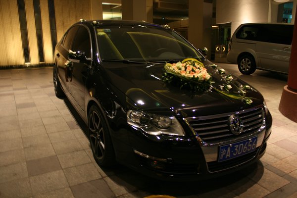 the bridal car
