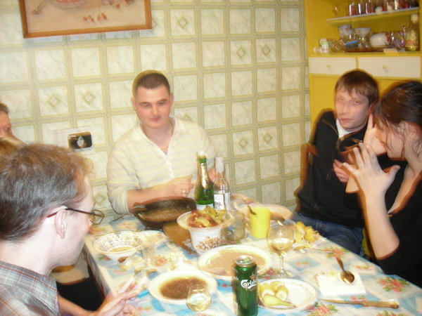 Ruslan at the table