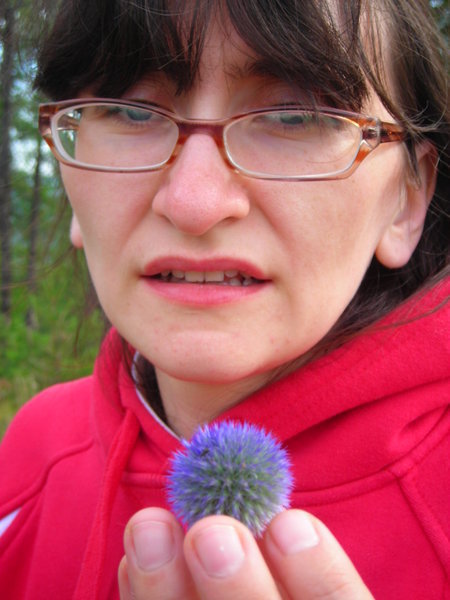 Sveta finds a purple thing