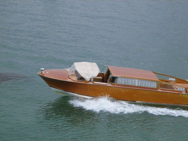 Our Limosine boat