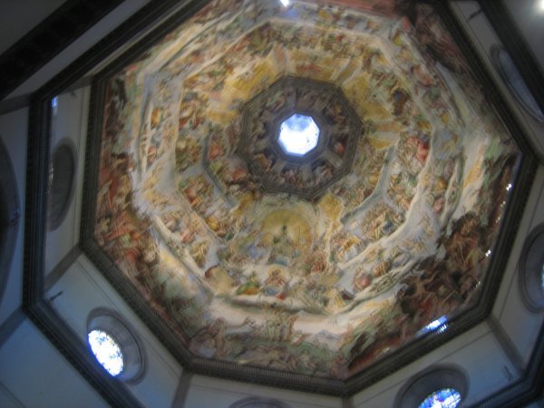 Inside the Florence Duomo