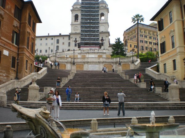 Base of the Spanish Steps