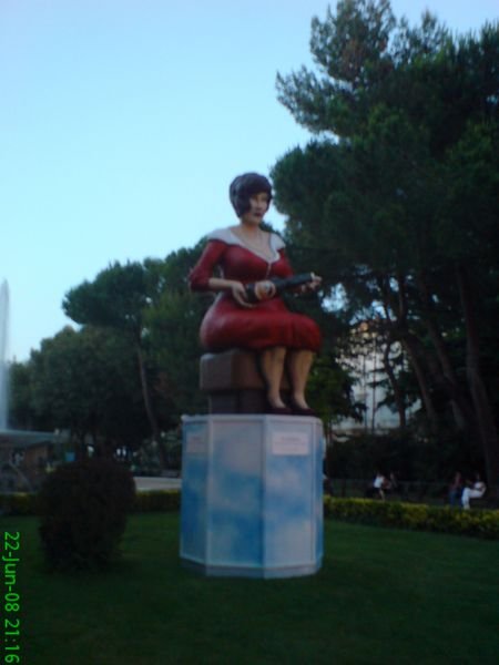 Statue in Riimini