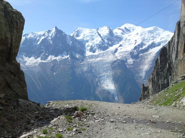 Mont Blanc framed