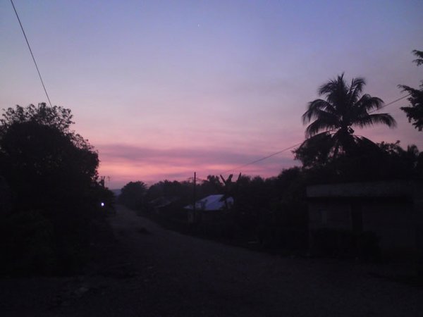 Sunset Frontera de Corazol
