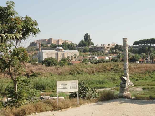 Artemesion, mosque, kale, basillica