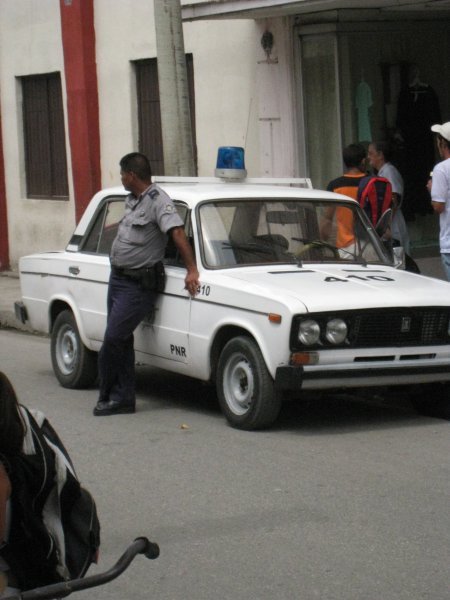 Lada Police Car