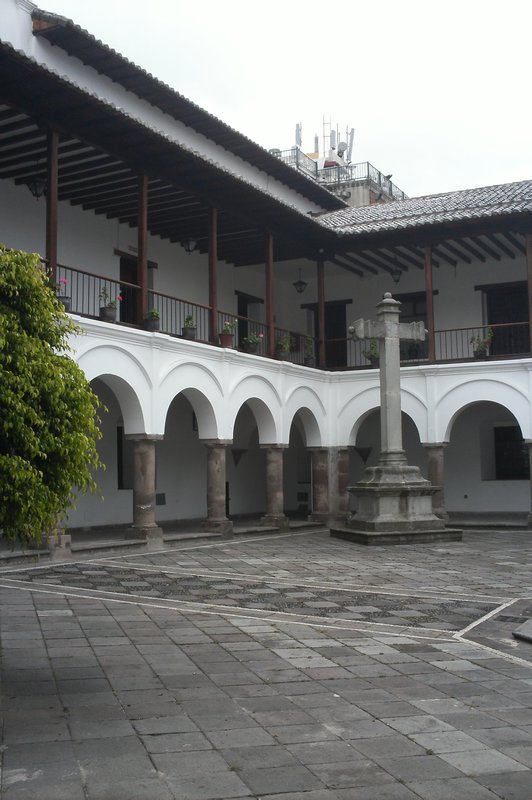 Cathedral courtyard