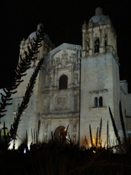 Santa Domingo at night
