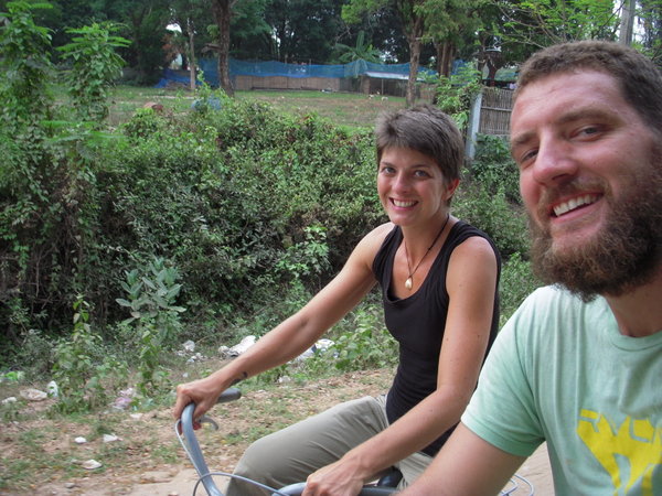 Biking back to Vientiane
