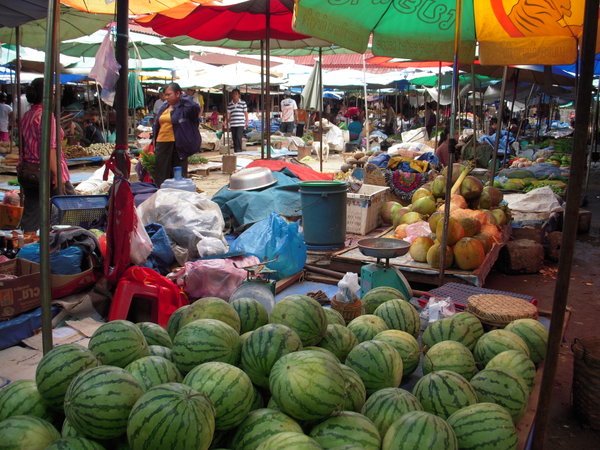 Local Market - Vang Vieng