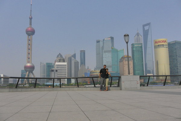 Jinmao Tower and Shanghai World Finance building 