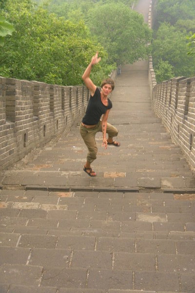 obligatory Great Wall jump shot