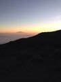 Sunset with Mt Meru in the distance