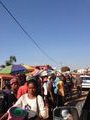 Busy market 