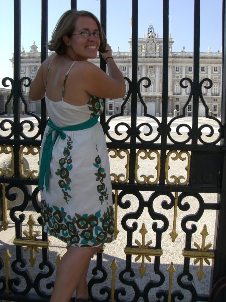 Me at the Palais Real