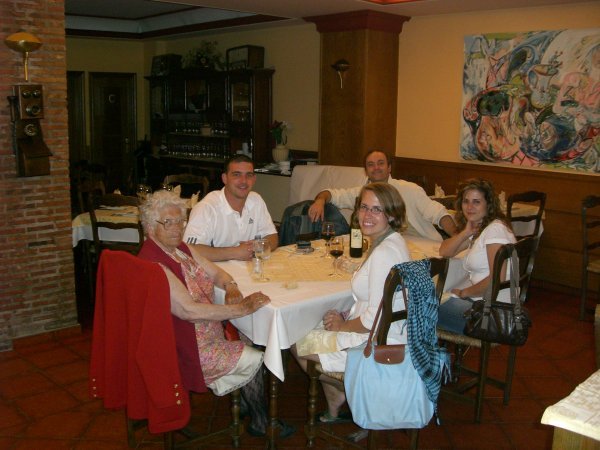 Dinner in Burgos