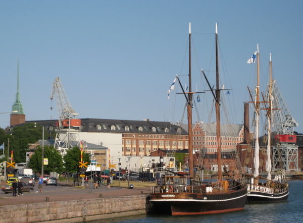 Wooden sailing ships