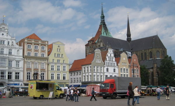Rostock market square