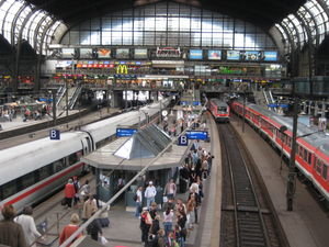 Hamburg Hauptbahnhof (central station)